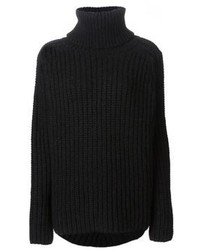 Ann Demeulemeester Chunky Knit Turtleneck Sweater