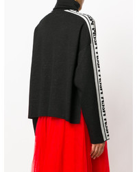 MSGM Branded Roll Neck Sweater