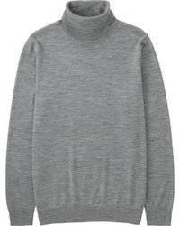 Uniqlo Extra Fine Merino Turtleneck Sweater