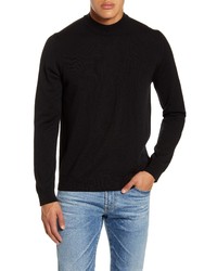 Nn07 Martin 6328 Slim Fit Mock Neck Wool Sweater