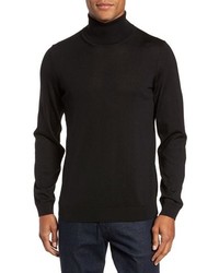 Hugo Musso Slim Fit Wool Turtleneck Sweater