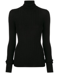 Maison Margiela Ribbed Turtleneck Top