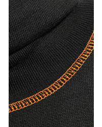 Prada Turtleneck Wool Sweater Black