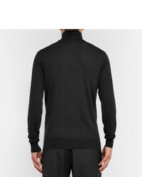 Jil Sander Wool And Silk Blend Rollneck Sweater