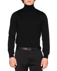 DSQUARED2 Wool Turtleneck Sweater Black