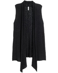 H&M Knit Vest Black Ladies
