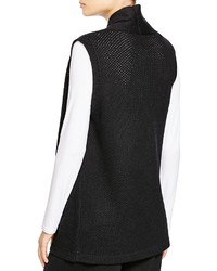 Eileen Fisher Merino Wool Sweater Vest