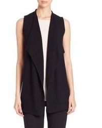 Eileen Fisher Wool Draped Vest