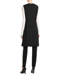 Theory Wool Vest With Open Front