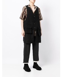 Ziggy Chen Buttoned Up Wool Vest
