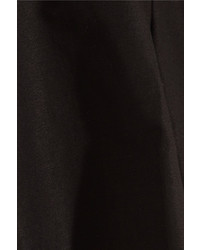 Isabel Marant Spanel Cotton And Linen Blend Wide Leg Pants Black