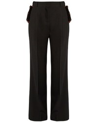 Givenchy Wide Leg Wool Trousers