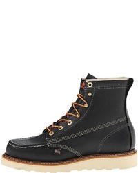 Thorogood 6 Black Moc Toe Work Boots