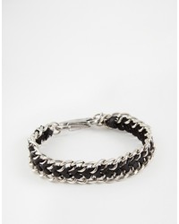 Icon Brand Metal Woven Bracelet