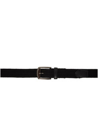 Ermenegildo Zegna Black Braided Belt