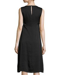 BCBGeneration Lace Up Side Woven Cocktail Dress