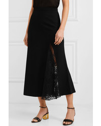 Givenchy Ed Crepe Midi Skirt