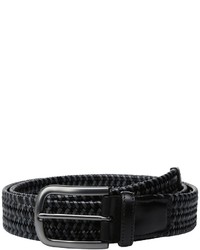 Torino Leather Co. 35mm Italian Mini Strand Woven Stretch Leather Belts