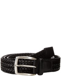 Torino Leather Co. 35mm Italian Woven Stretch Leather Belts