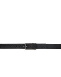 Bottega Veneta Black Intrecciato Belt