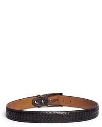 Nobrand Woven Leather Belt