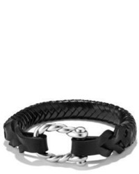David Yurman Maritime Woven Leather Bracelet