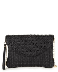 Sole Society Averie Mixed Woven Clutch