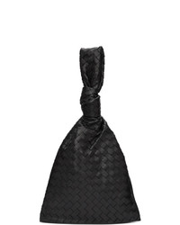 Bottega Veneta Black Intrecciato Bv Twist Bag