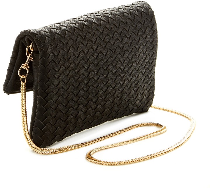 Deux Lux Madison Woven Fold Clutch, $90, Nordstrom Rack