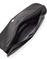 Danielle Nicole Theia Faux Leather Clutch Bag Black
