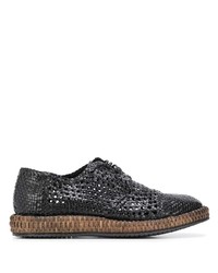 Dolce & Gabbana Braided Derby Lace Up Shoes