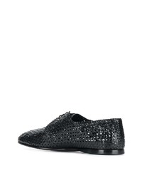 Dolce & Gabbana Hand Woven Derby Shoes