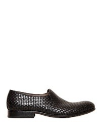 20mm Woven Leather Loafers