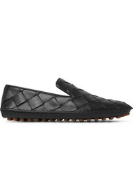 Bottega Veneta Intrecciato Leather Driving Shoes