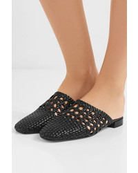Loq Marti Woven Leather Slippers