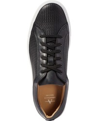 Aquatalia Andre Weatherproof Woven Leather Sneaker