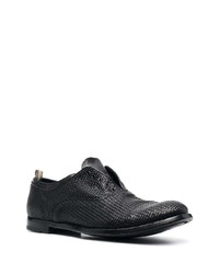 Officine Creative Laceless Leather Oxford Shoes