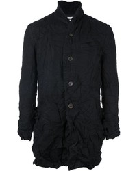 Black Woven Wool Jacket