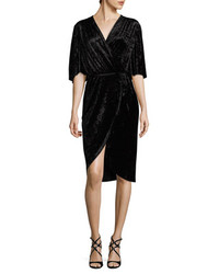 Alexia Admor Bell Sleeve Wrapped Dress