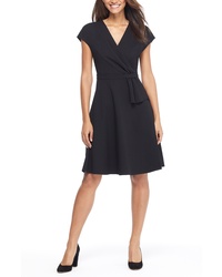 Gal Meets Glam Collection Lydia Double Face Twist Dress