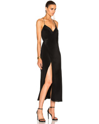 Michelle Mason Strappy Wrap Midi Dress