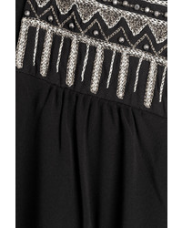 Etro Wrap Dress With Embroidered And Embellished Detail