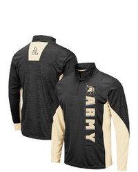 Colosseum Black Army Black Knights Bart Windshirt Quarter Zip Pullover Jacket At Nordstrom