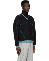Saul Nash Black Cotton Sweater