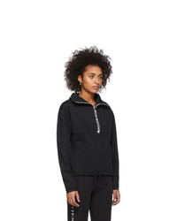 Nike Black Crop Mock Neck Sweatshirt