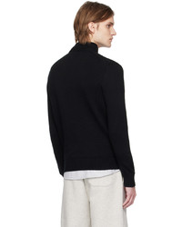 Polo Ralph Lauren Black Embroidered Sweater