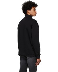 Hugo Black Half Zip Sweater