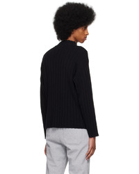 Stone Island Black Half Zip Sweater