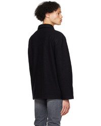 Schnayderman's Black Half Zip Sweater