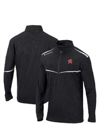 Columbia Black Maryland Terrapins Scorecard Quarter Zip Jacket At Nordstrom